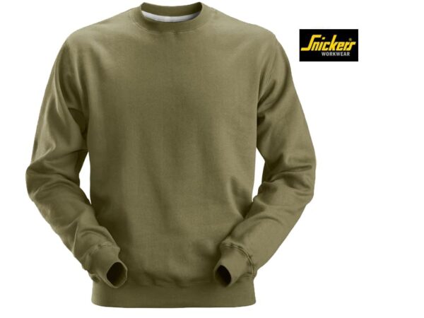 Snickers-2810-Sweatshirt_Khaki-Green_3100