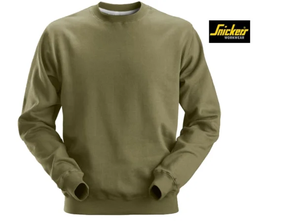 Snickers-2810-Sweatshirt_Khaki-Green_3100